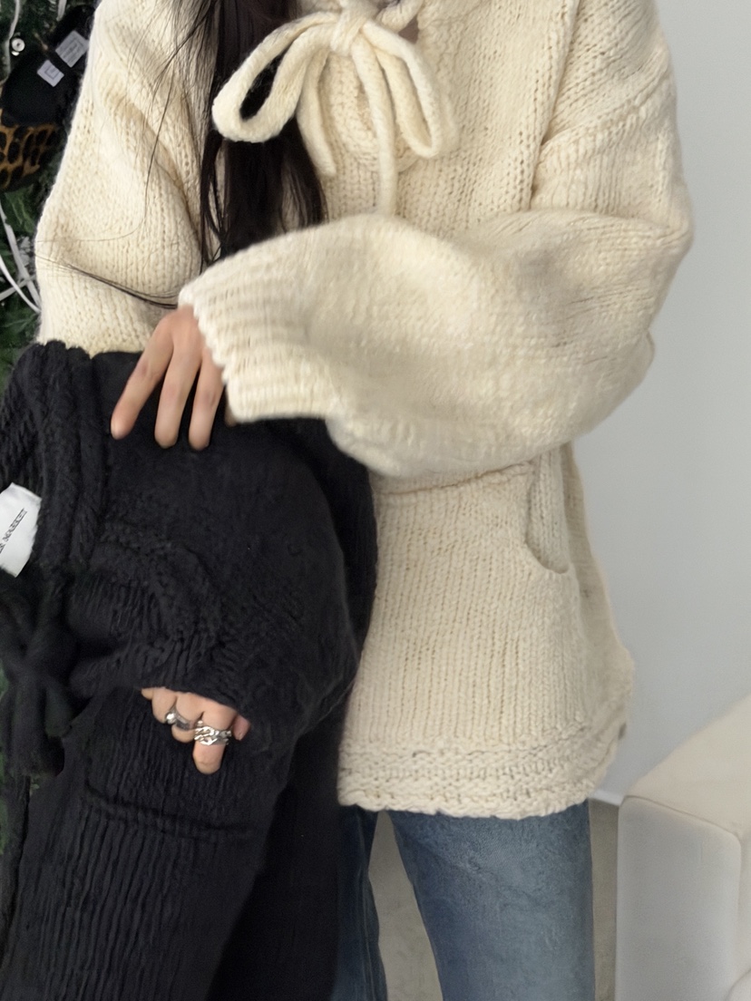 SUNDER MARKET東大門㊣直郵女士新款人氣時尚25秋冬針織衫SUNDER MARKET針織衫