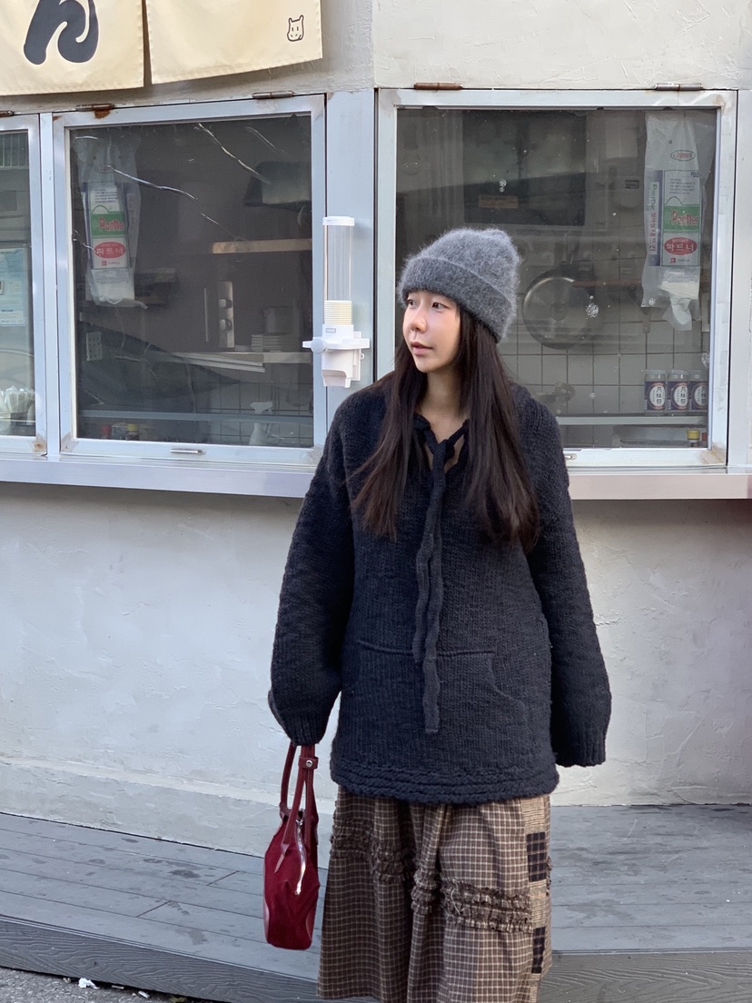 SUNDER MARKET東大門㊣直郵女士新款人氣時尚25秋冬針織衫SUNDER MARKET針織衫