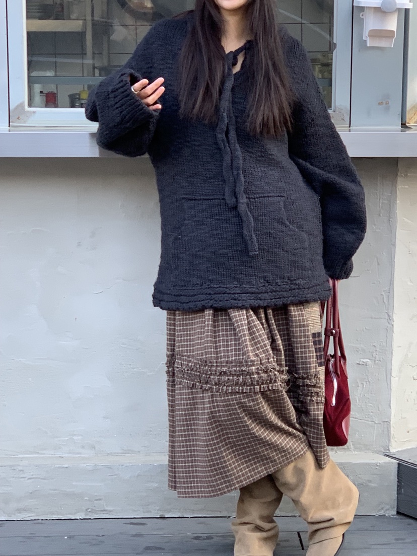 SUNDER MARKET東大門㊣直郵女士新款人氣時尚25秋冬針織衫SUNDER MARKET針織衫