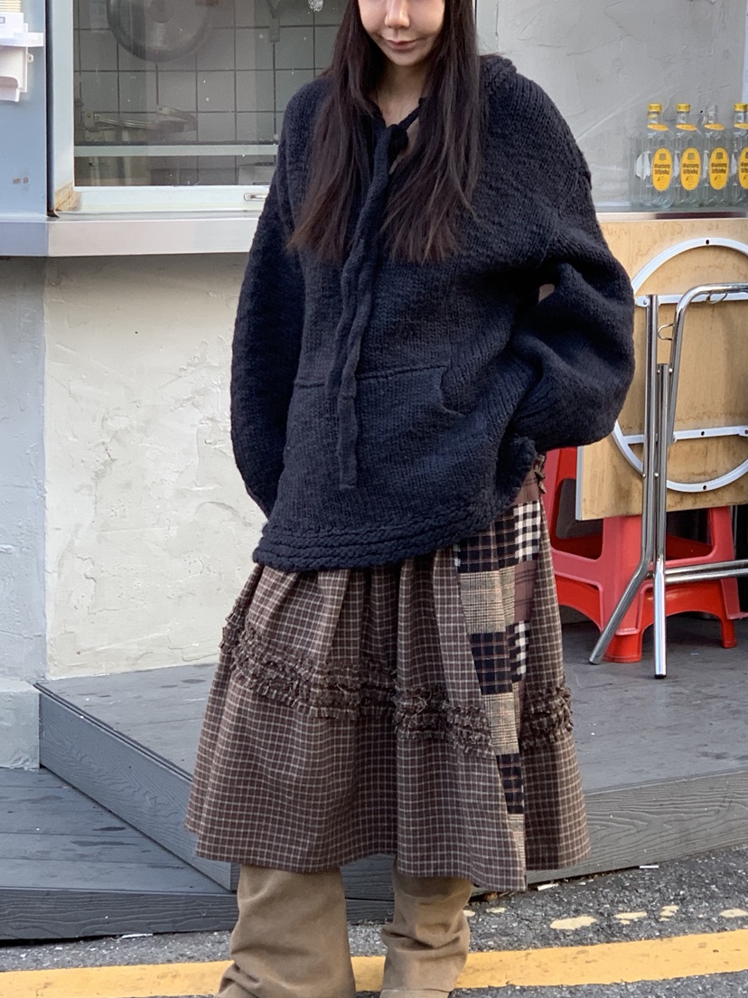 SUNDER MARKET東大門㊣直郵女士新款人氣時尚25秋冬針織衫SUNDER MARKET針織衫