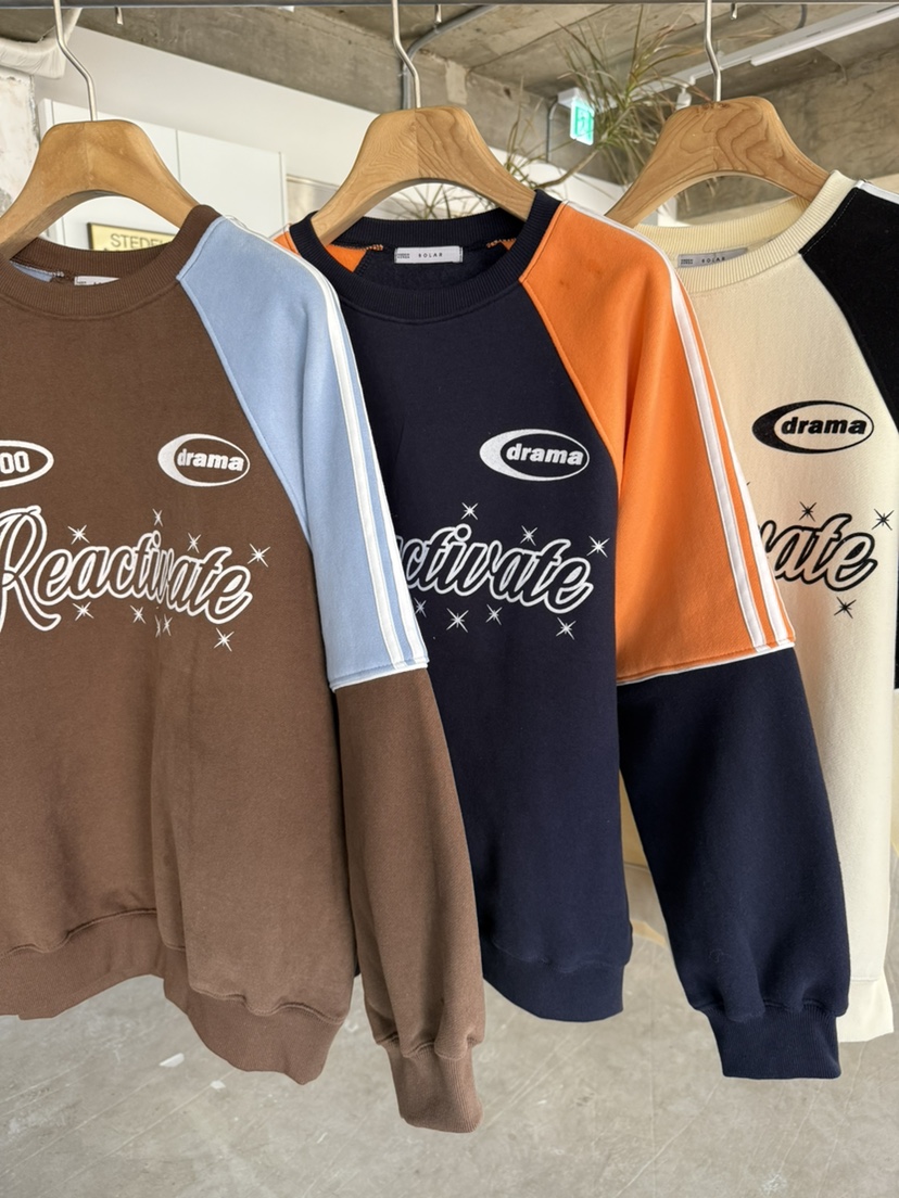 SOLAR韓國直郵㊣女士新款時尚休閑熱賣25秋冬職業人氣衛衣羊毛SOLAR衛衣