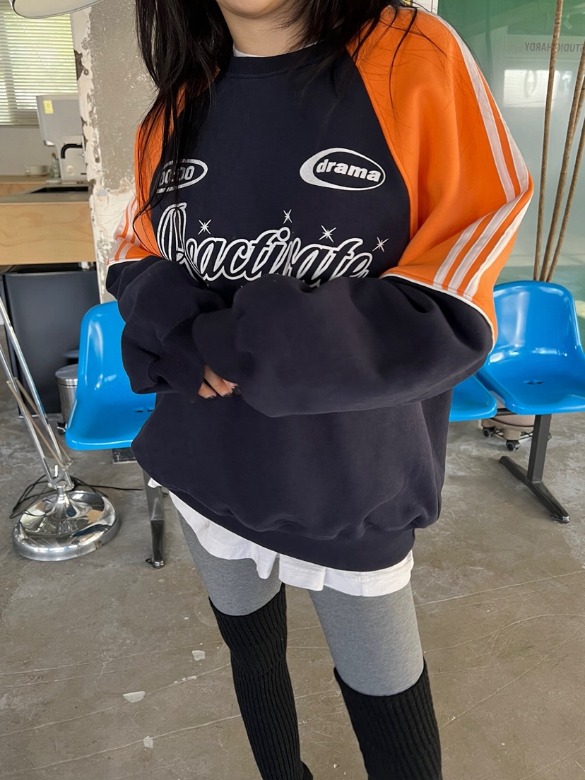 SOLAR韓國直郵㊣女士新款時尚休閑熱賣25秋冬職業人氣衛衣羊毛SOLAR衛衣