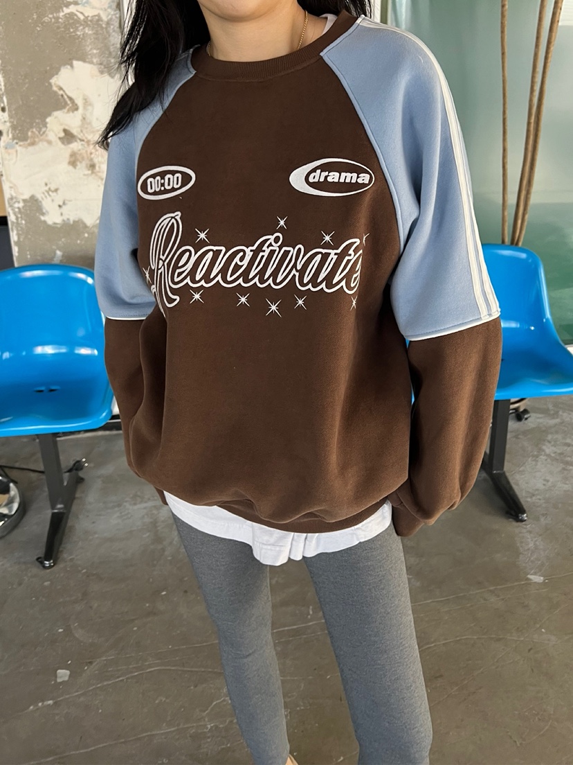 SOLAR韓國直郵㊣女士新款時尚休閑熱賣25秋冬職業人氣衛衣羊毛SOLAR衛衣