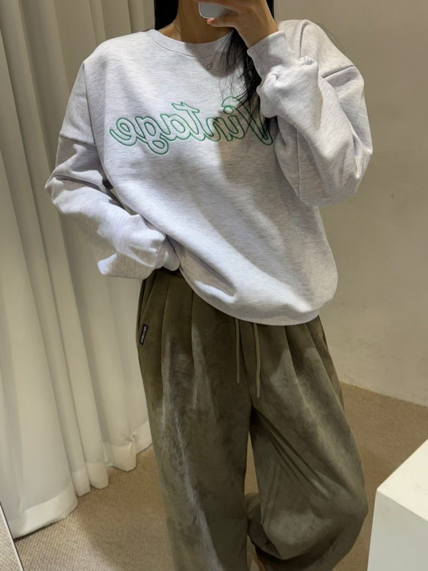 KIKI ROOM東大門㊣實拍女裝新款休閑時尚人氣真品熱賣衛衣KIKI ROOM衛衣圖色2