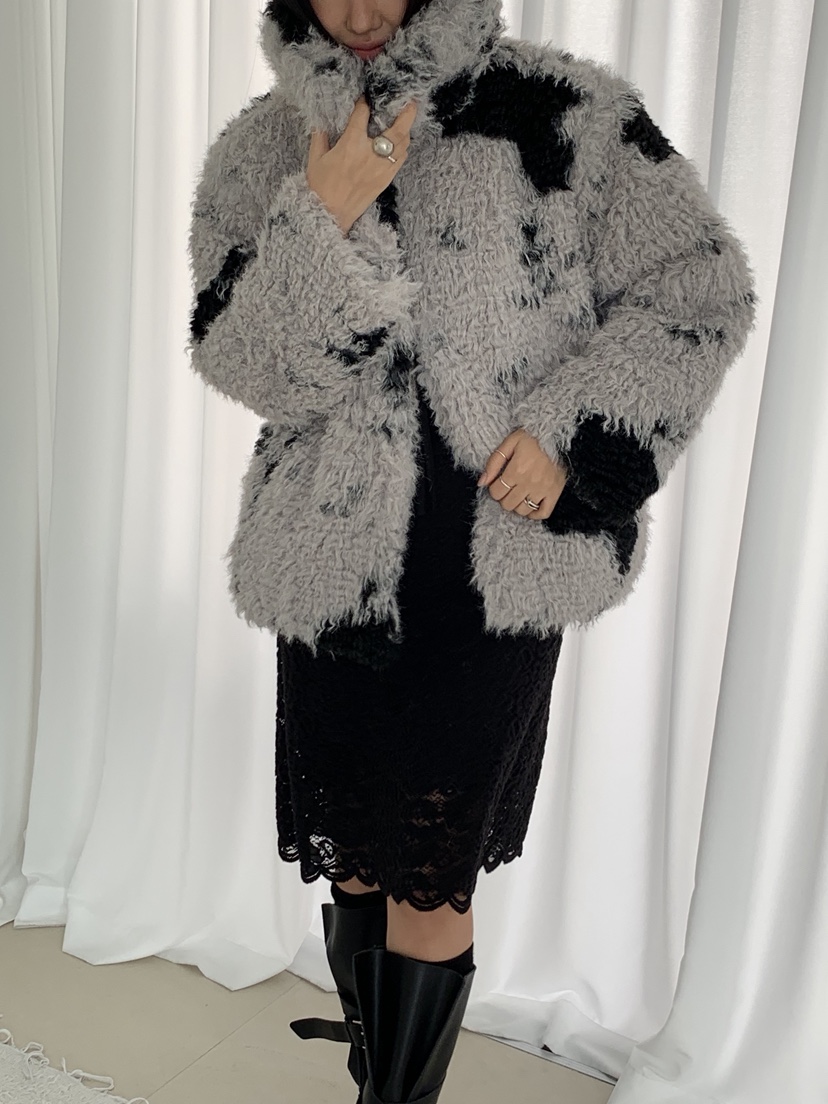 SUNDER MARKET東大門㊣實拍女士新品人氣熱賣職業短款大衣SUNDER MARKET短款大衣