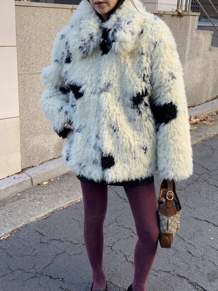 SUNDER MARKET東大門㊣實拍女士新品人氣熱賣職業短款大衣SUNDER MARKET短款大衣圖色1