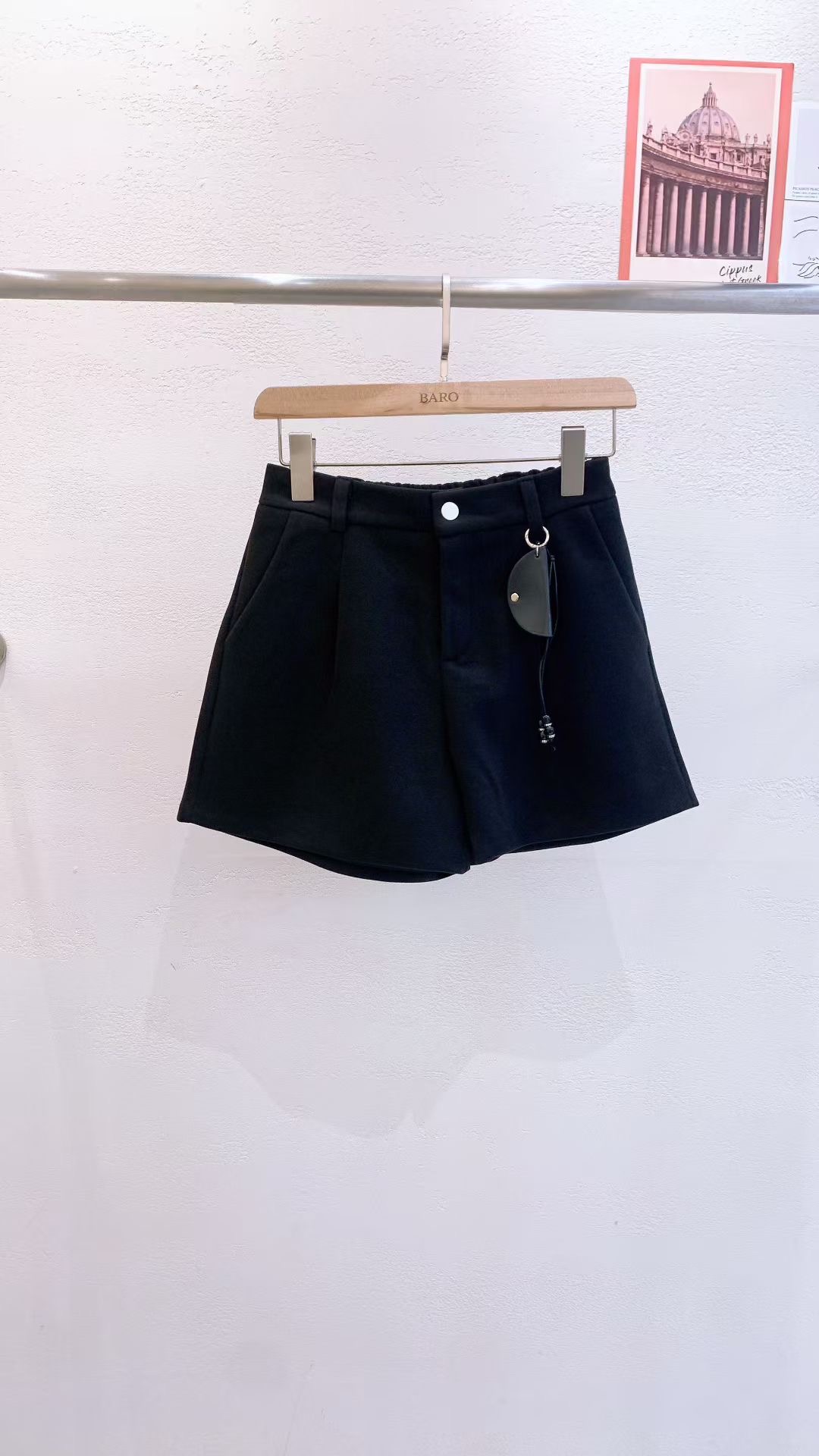 BARO東大門㊣實拍女士新品人氣25秋冬休閑推薦真品時尚短褲BARO短褲圖色3