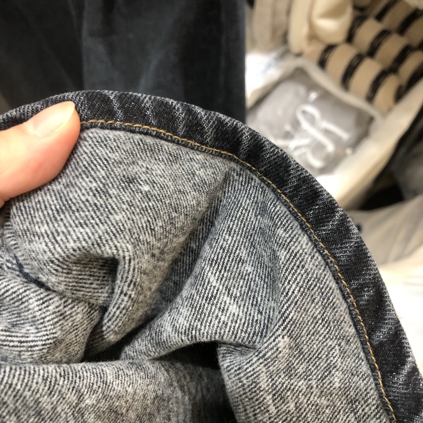 LOFN東大門㊣直郵女裝新款真品職業時尚人氣熱賣牛仔褲拉絨LOFN牛仔褲