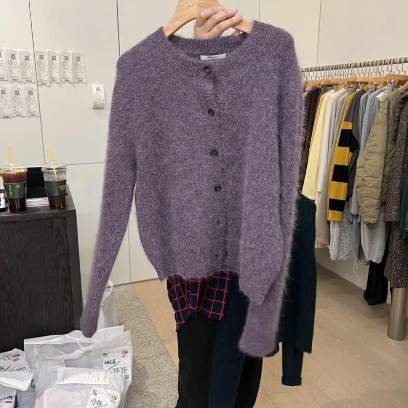 DOHWAJI東大門㊣直郵女裝新款推薦休閑職業真品熱賣針織衫開衫DOHWAJI針織衫圖色2