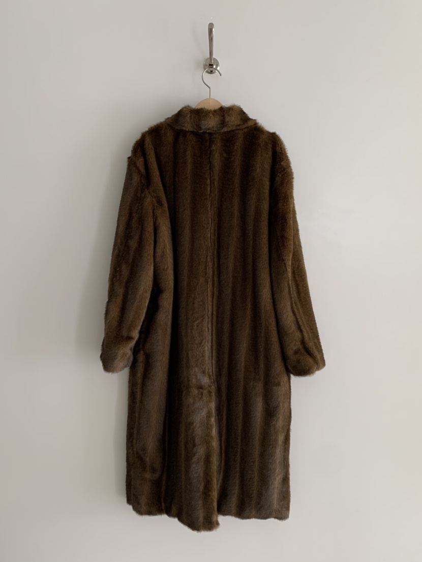 LOVE MY SANTA東大門㊣直郵女裝新品真品職業中長款大衣皮草Santa/LOVE MY SANTA中長款大衣