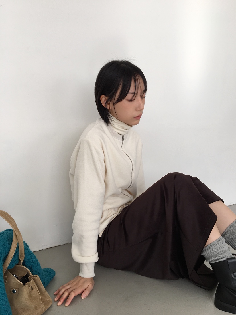 CCW韓國直郵㊣女士新品熱賣推薦時尚人氣職業25秋冬夾克拉鏈CCW--NYUNYU夾克