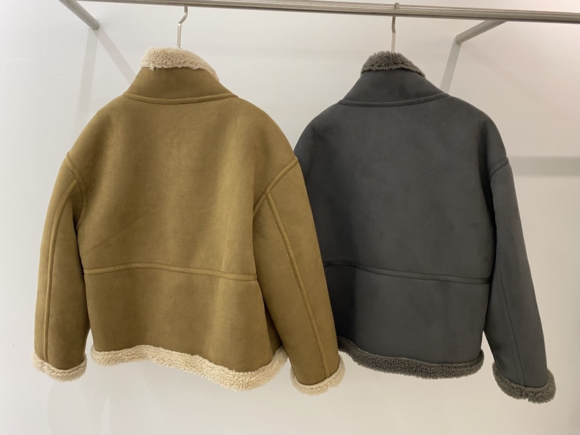 WEAUE SELVAGE東大門㊣實拍女裝新品人氣職業熱賣短款大衣Weave Selvage短款大衣