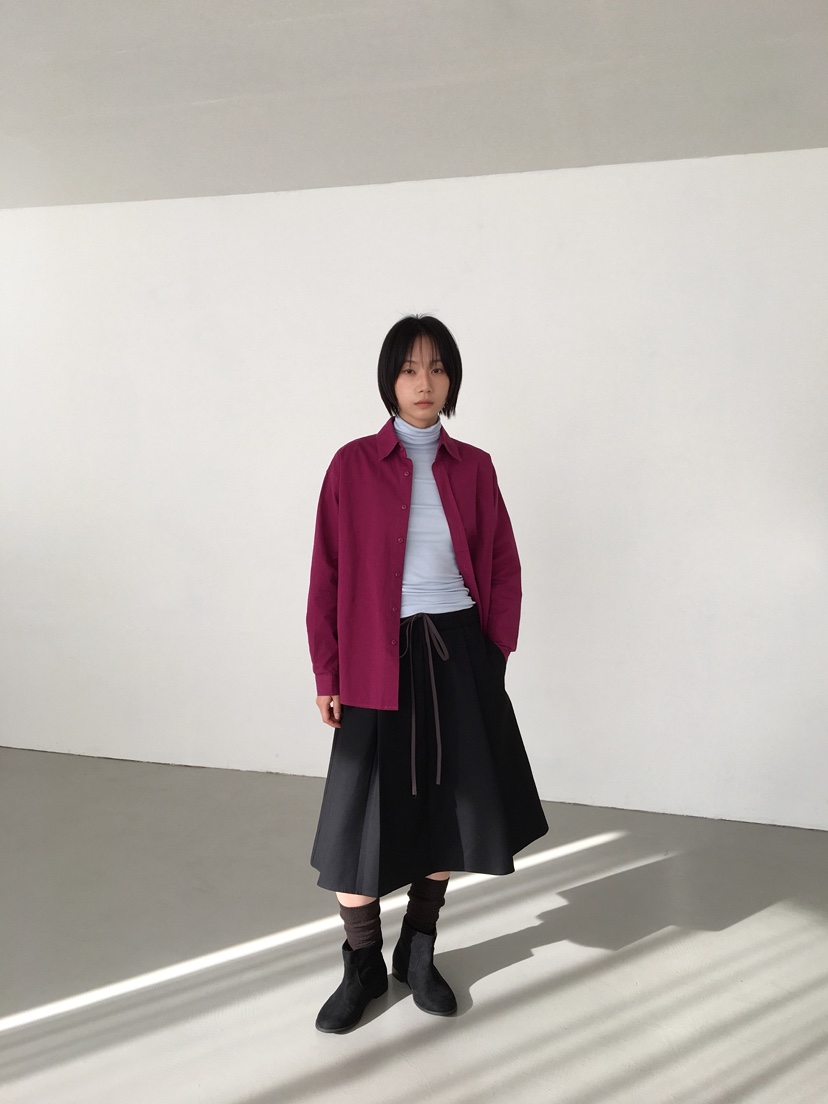 CCW韓國代購㊣女裝新款職業熱賣休閑真品推薦時尚半身裙中短裙CCW--NYUNYU半身裙/中短裙