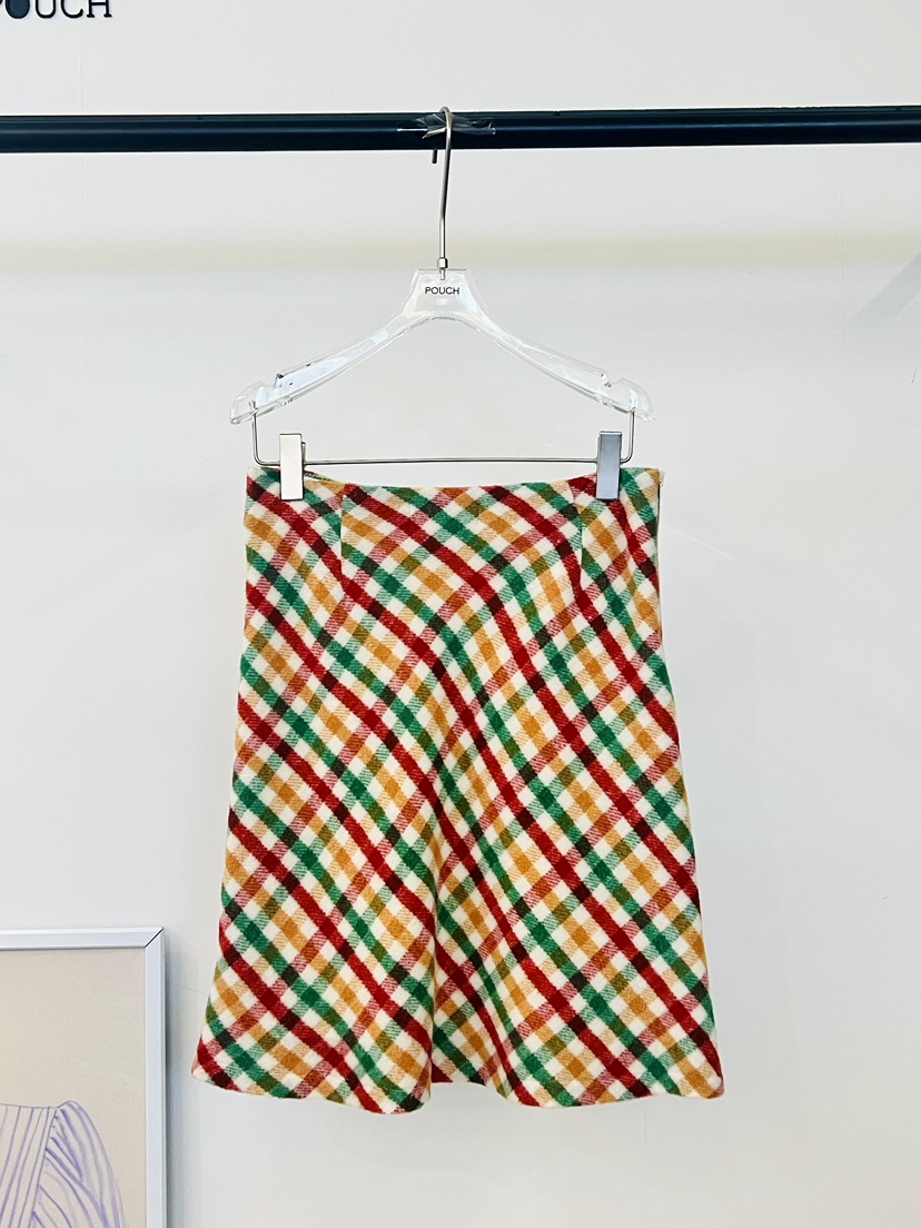 POUCH東大門㊣實拍女裝新款時尚休閑真品熱賣職業半身裙中短裙POUCH半身裙/中短裙