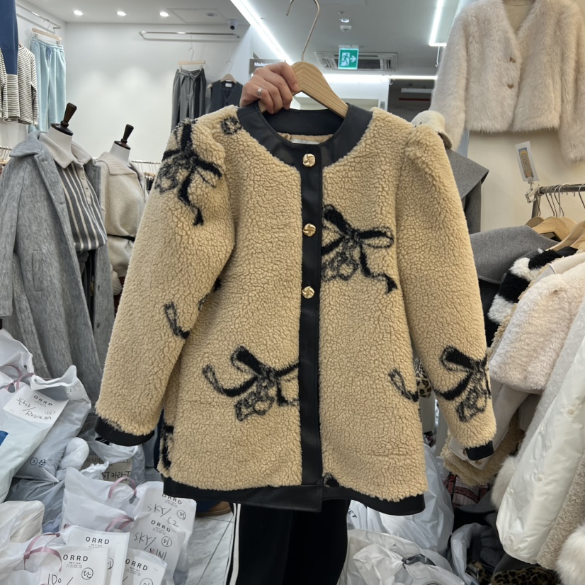 BEEN-A韓國直郵㊣女裝新品時尚職業休閑推薦25秋冬真品夾克BEEN-A夾克圖色1