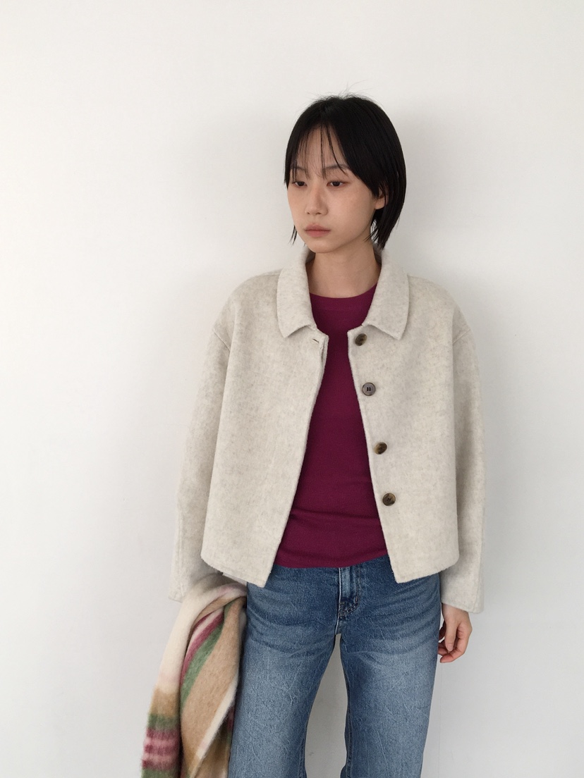 CCW東大門㊣代購女裝新品休閑推薦真品職業時尚25秋冬人氣夾克CCW--NYUNYU夾克