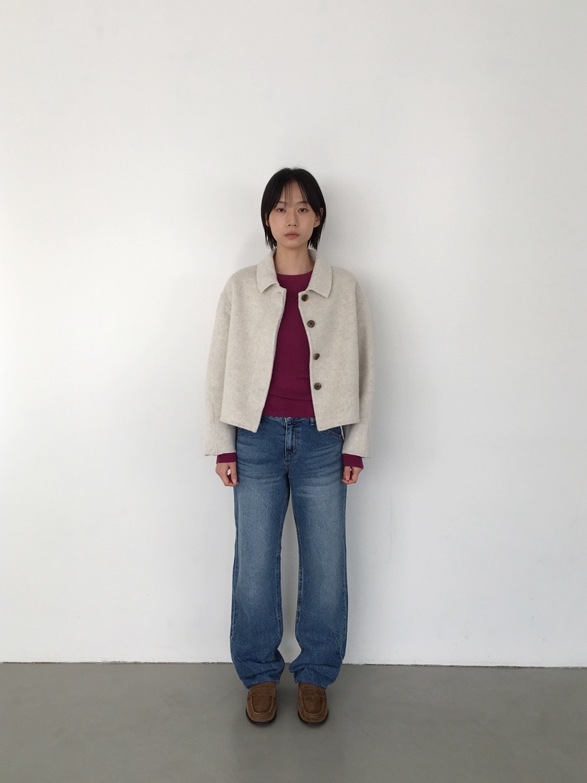 CCW東大門㊣代購女裝新品休閑推薦真品職業時尚25秋冬人氣夾克CCW--NYUNYU夾克