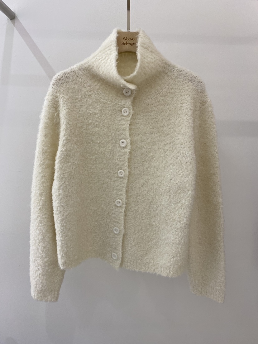 WEAUE SELVAGE東大門㊣實拍女士新品職業熱賣25秋冬針織衫Weave Selvage針織衫圖色1