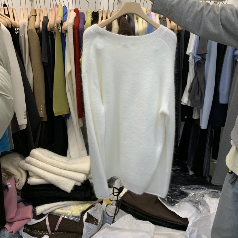 ORRD東大門㊣實拍女裝新款25秋冬人氣時尚推薦真品職業毛衣V領ORRD毛衣