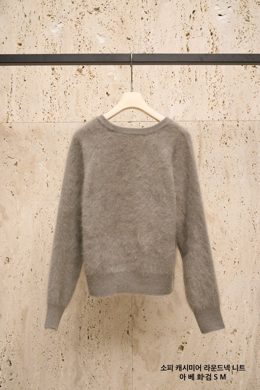 BLOSSOM東大門㊣代購女裝新品時尚熱賣人氣25秋冬針織衫羊絨圓領BLOSSOM針織衫