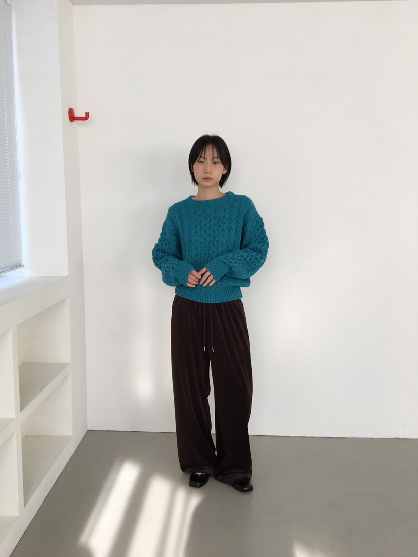 CCW韓國直郵㊣女裝新品熱賣真品時尚推薦休閑25秋冬職業休閑褲CCW--NYUNYU休閑褲