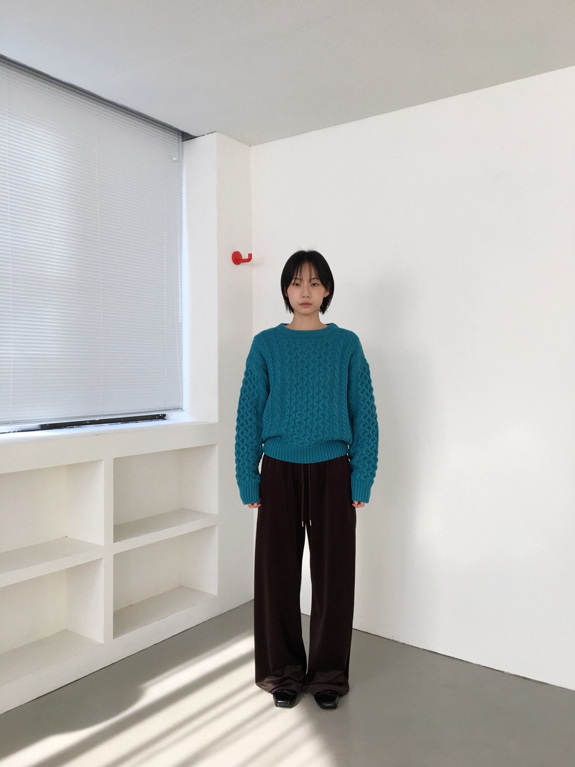 CCW韓國直郵㊣女裝新品熱賣真品時尚推薦休閑25秋冬職業休閑褲CCW--NYUNYU休閑褲