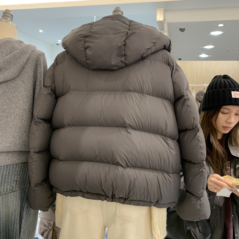 FF東大門㊣代購女裝新款25秋冬人氣熱賣短款羽絨服填充絨鴨FF/SUNDAY短款羽絨服