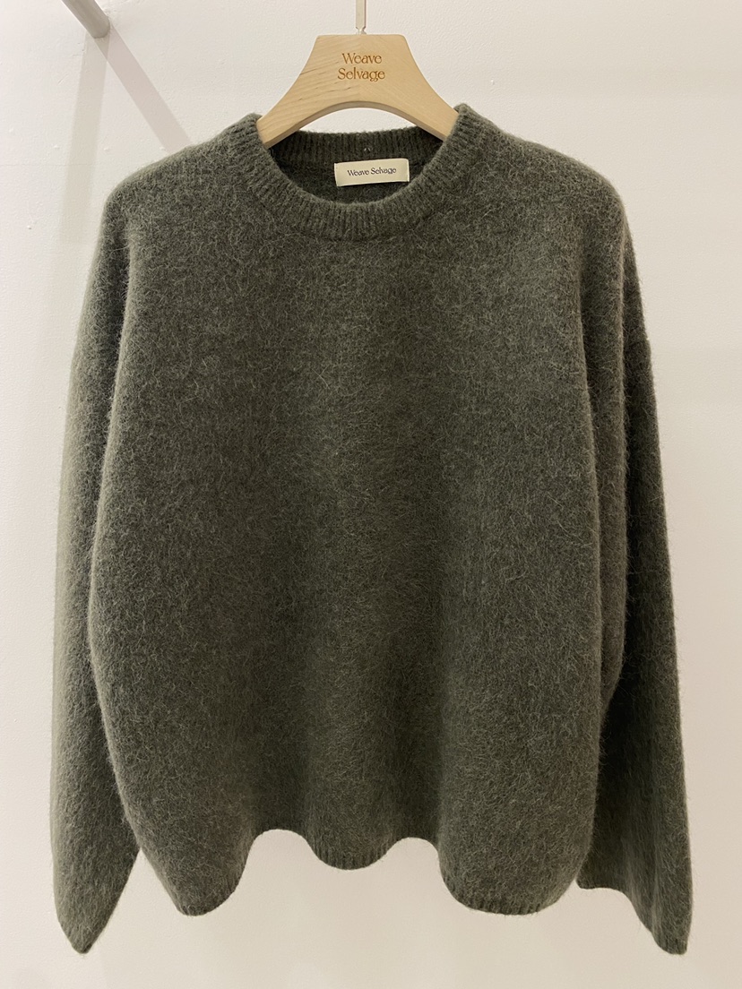 WEAUE SELVAGE東大門㊣直郵女裝新品熱賣休閑人氣25秋冬針織衫Weave Selvage針織衫圖色4