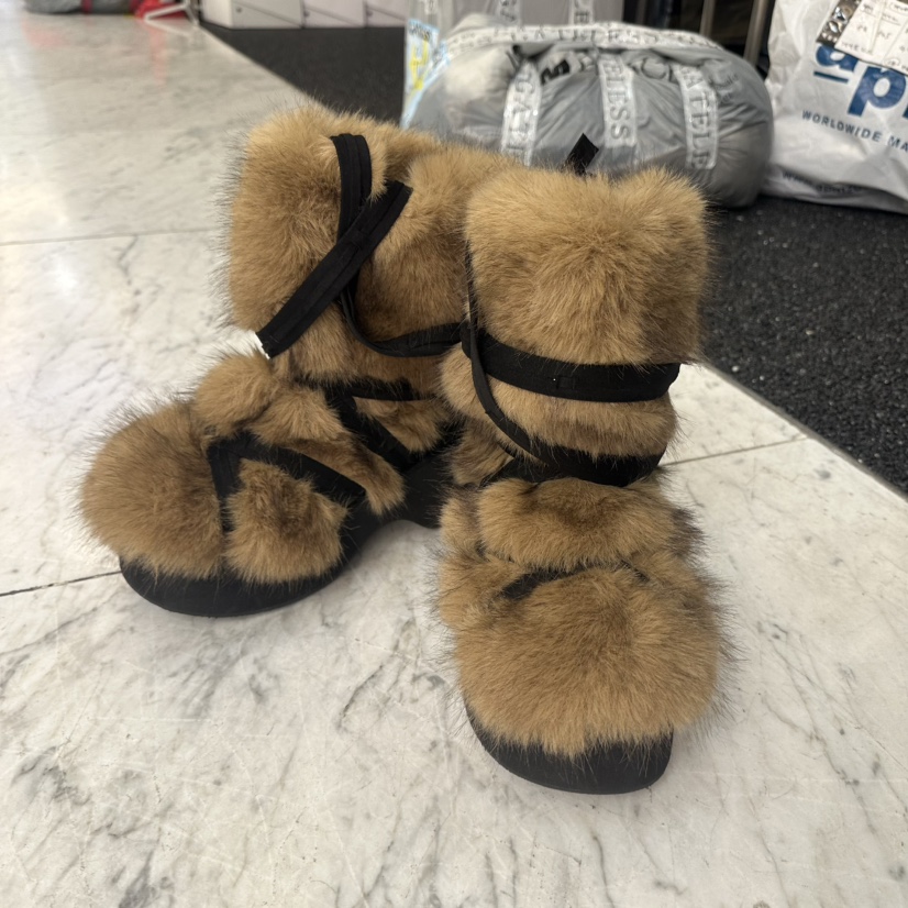 GATELESS東大門㊣實拍女士新品休閑25秋冬時尚真品職業靴子GATELESS靴子圖色2