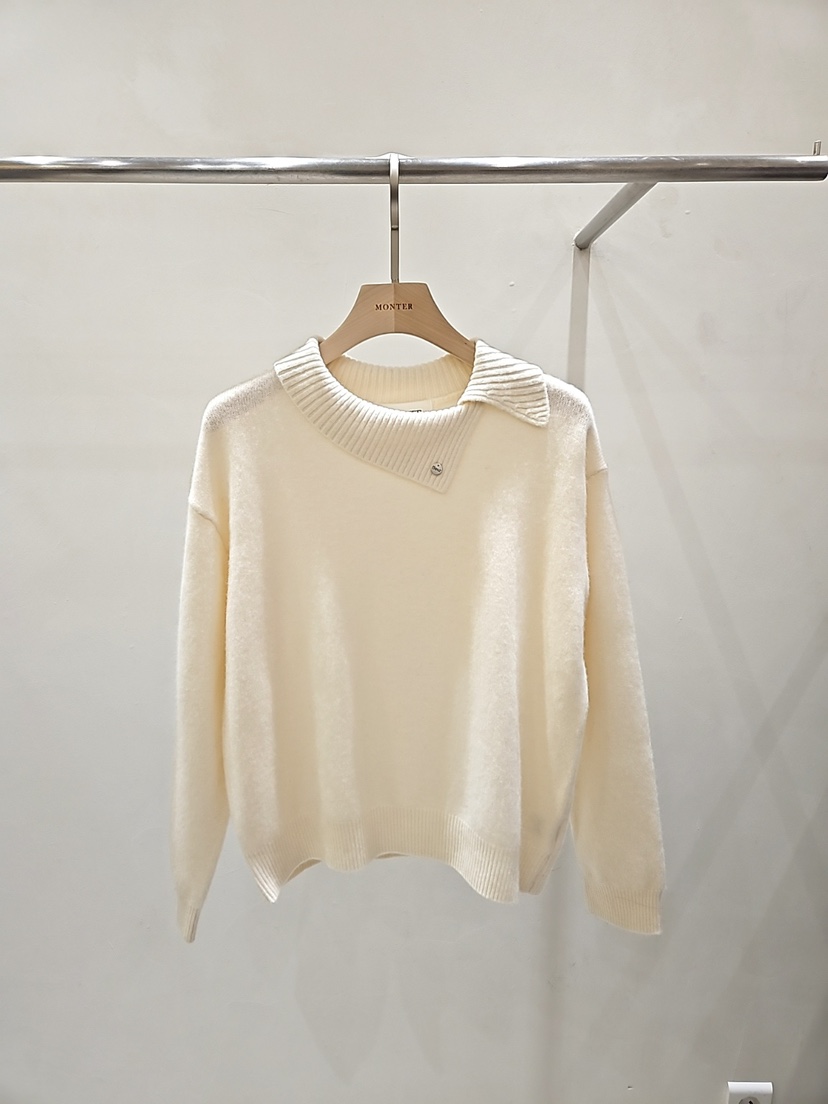 MONTER東大門㊣代購女士新款休閑時尚25秋冬真品職業人氣毛衣MONTER毛衣圖色1