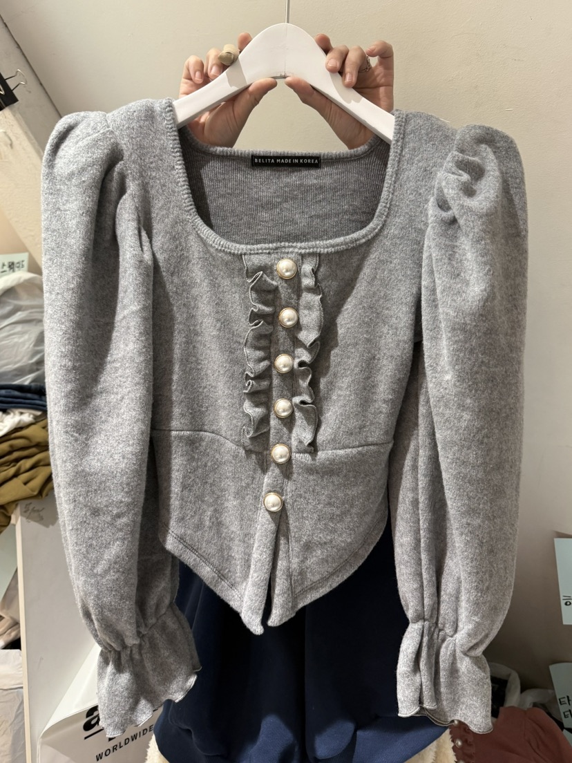 BELITA-L東大門㊣實拍女裝新品時尚職業25秋冬真品長袖T恤BELITA-L長袖T恤圖色2