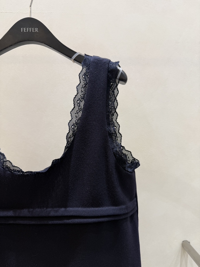 FEFFER韓國代購㊣女士新款25秋冬真品熱賣時尚人氣連衣裙蕾絲FEFFER連衣裙