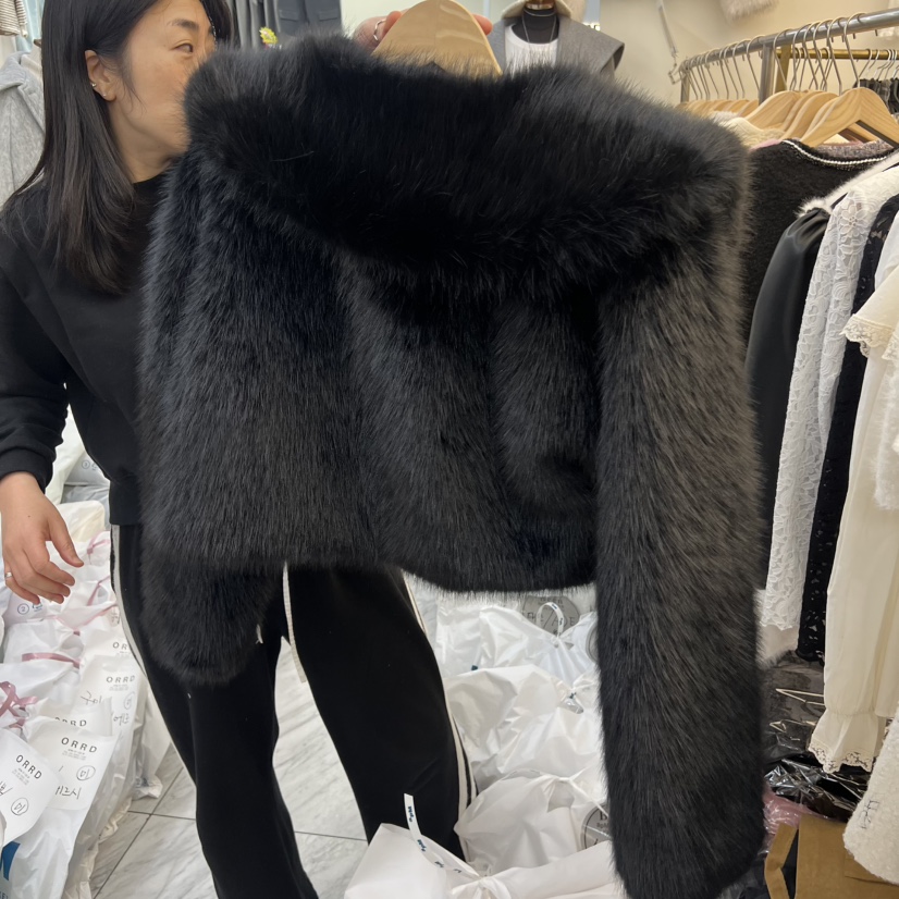 BEEN-A韓國直郵㊣女裝新品時尚職業休閑25秋冬熱賣短款大衣BEEN-A短款大衣