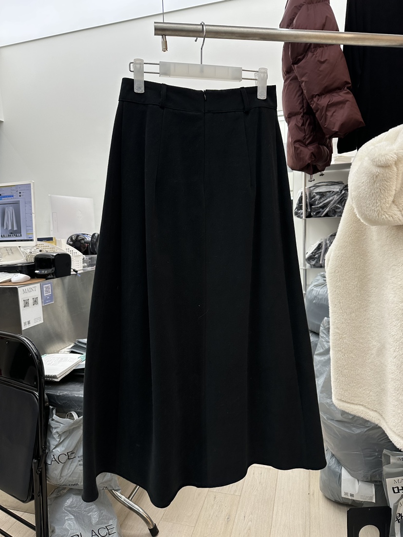MAINT韓國直郵㊣女士新品人氣時尚職業推薦熱賣真品25秋冬長裙MAINT長裙