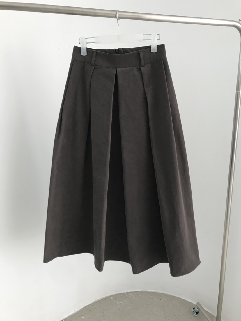 MAINT韓國直郵㊣女士新品人氣時尚職業推薦熱賣真品25秋冬長裙MAINT長裙圖色1棕色