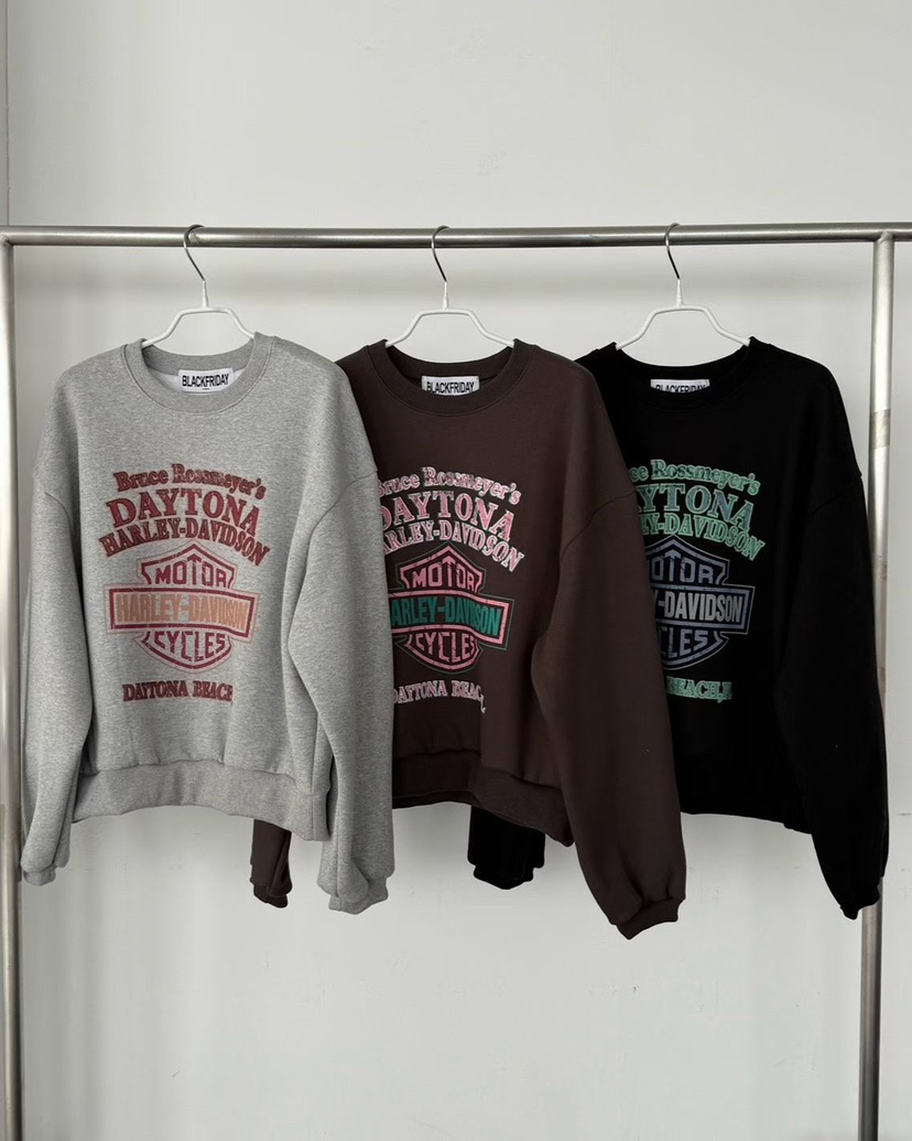 BLACKFRIDAY東大門㊣實拍女裝新品熱賣時尚推薦職業衛衣加絨BLACK FRIDAY衛衣