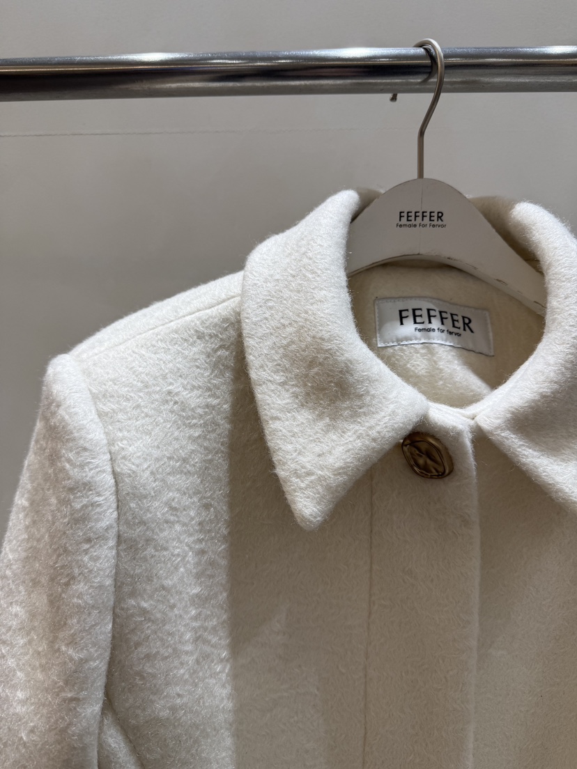 FEFFER東大門㊣實拍女裝新品推薦人氣25秋冬職業休閑熱賣夾克FEFFER夾克