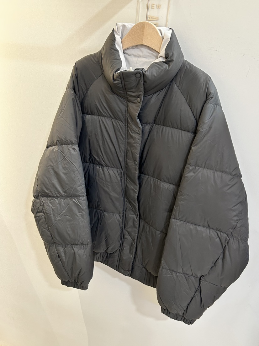 LIL韓國直郵㊣女士新款熱賣休閑職業推薦短款棉服兩面穿雙面LIL短款棉服圖色2