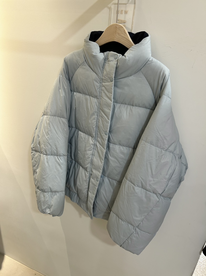 LIL韓國直郵㊣女士新款熱賣休閑職業推薦短款棉服兩面穿雙面LIL短款棉服圖色3