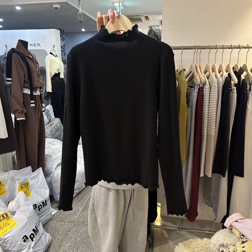 LIL東大門㊣直郵女士新品時尚休閑真品推薦人氣職業長袖T恤LIL長袖T恤圖色5