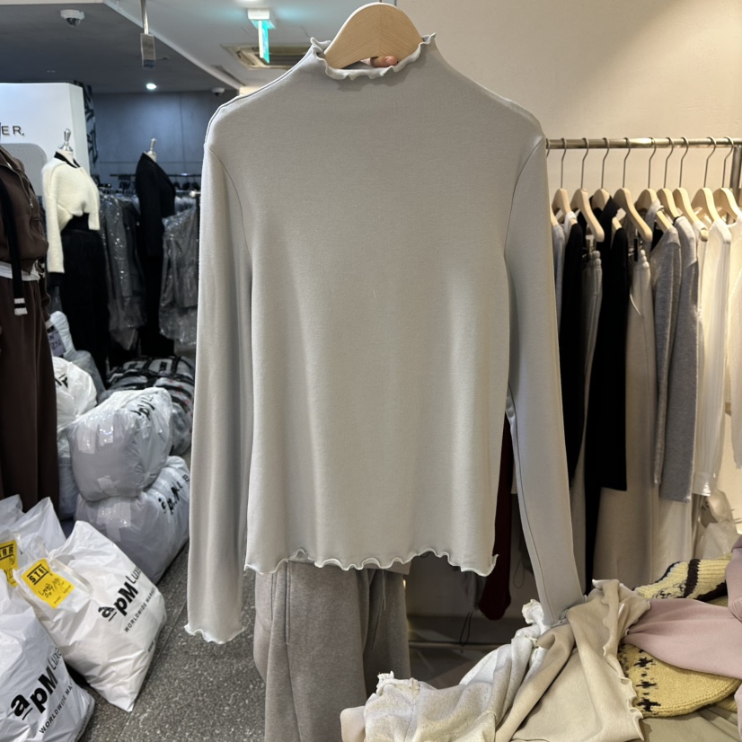 LIL東大門㊣直郵女士新品時尚休閑真品推薦人氣職業長袖T恤LIL長袖T恤圖色6