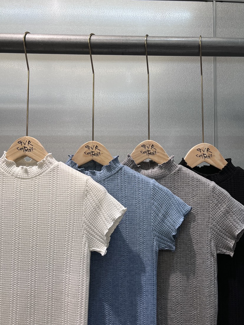 GVR COMPANY東大門㊣直郵女裝新品25秋冬職業推薦熱賣休閑T恤GVR-COMPANYT恤