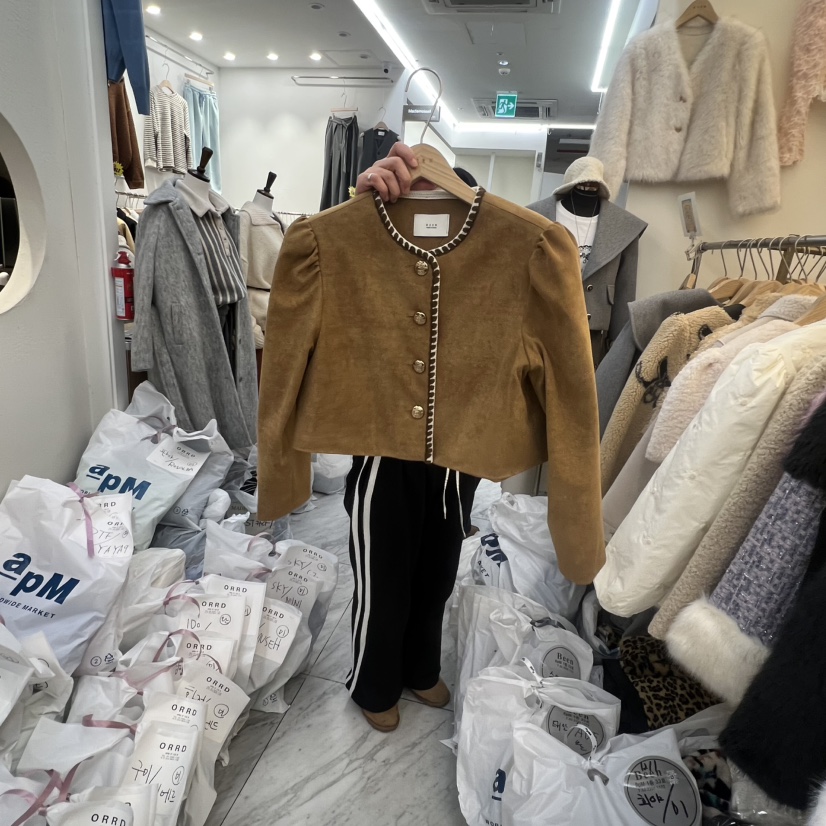 BEEN-A東大門㊣實拍女士新品職業25秋冬時尚真品熱賣推薦夾克BEEN-A夾克圖色1