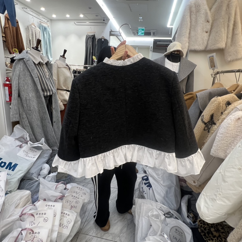 BEEN-A東大門㊣實拍女裝新款推薦真品時尚25秋冬休閑職業夾克BEEN-A夾克