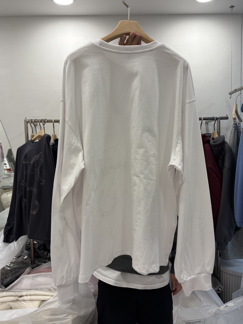 DELICATE東大門㊣直郵女士新品休閑職業熱賣人氣推薦長袖T恤DELICATE長袖T恤
