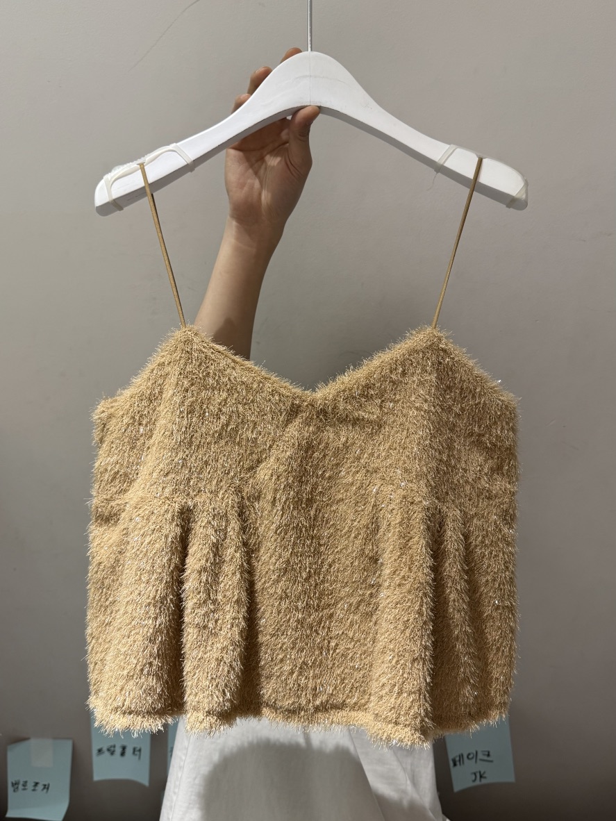 BELITA-L韓國代購㊣女士新品真品熱賣職業人氣吊帶背心皮草BELITA-L吊帶/背心圖色2