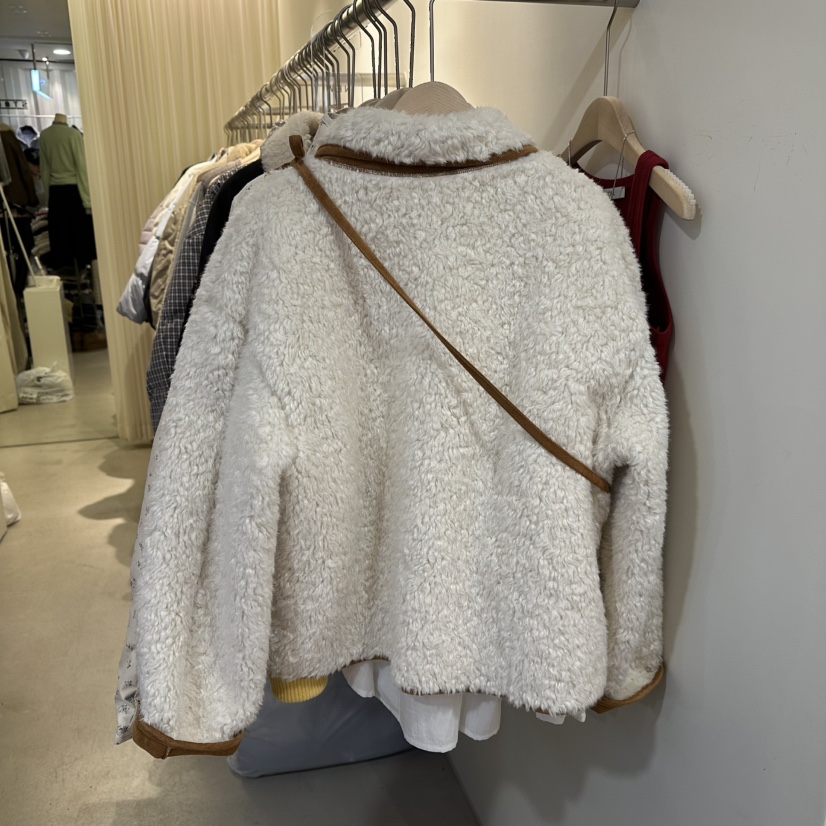 LIL東大門㊣直郵女士新品職業真品25秋冬熱賣短款大衣套裝短款LIL短款大衣