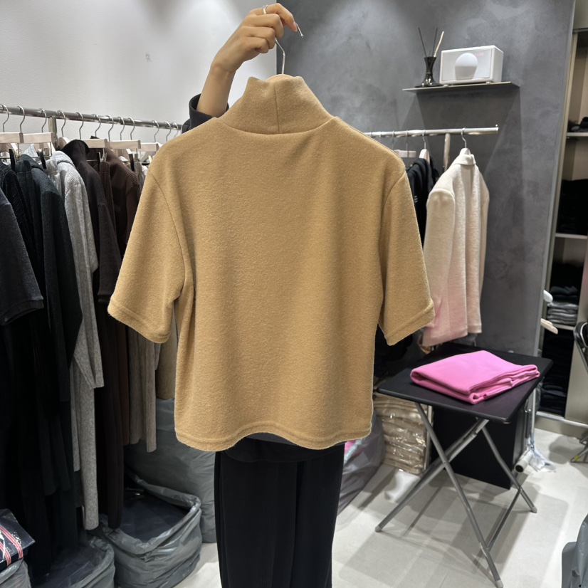 OPEN東大門㊣實拍女裝新品時尚人氣職業休閑推薦熱賣T恤安哥拉OPENT恤