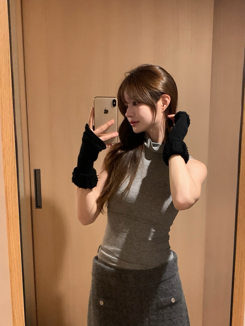 VEGETABLE東大門㊣直郵女裝新品真品職業時尚人氣吊帶背心高領VEGETABLE吊帶/背心