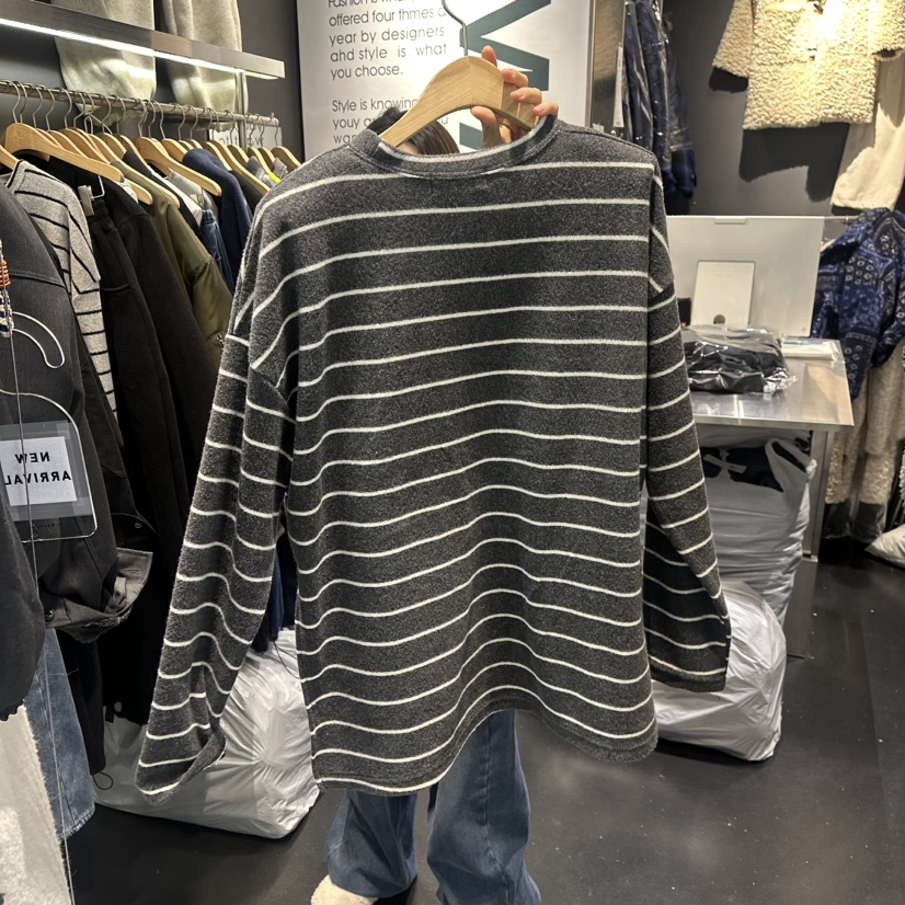 EL BOSQUE東大門㊣代購女裝新款人氣25秋冬休閑熱賣長袖T恤EL BOSQUE長袖T恤